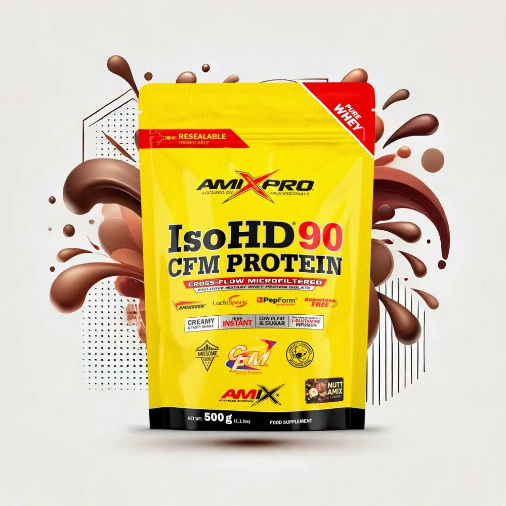 Amix Iso Hd 90 Cfm Saco 500g Protein Nötter, One size