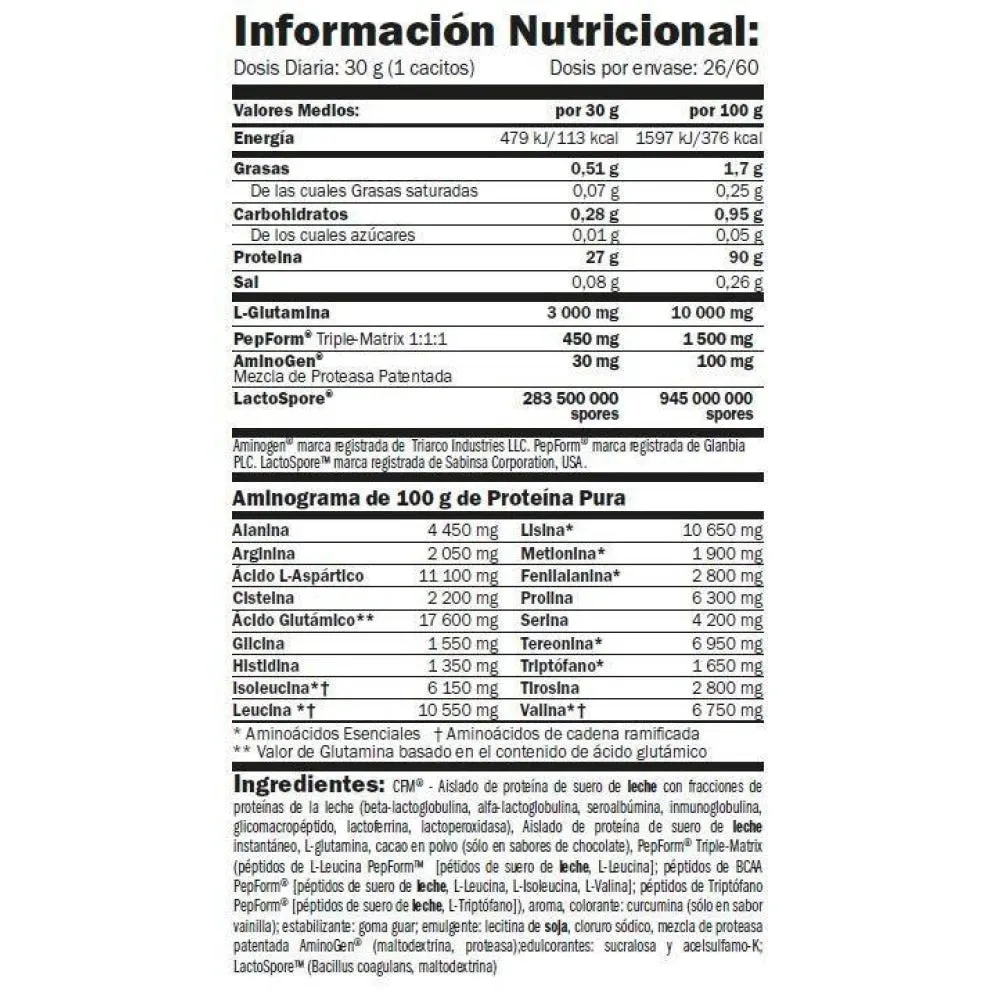 Amix Iso Hd90 Cfm Proteinvit Choklad 1.8kg, Uncolor, One Size