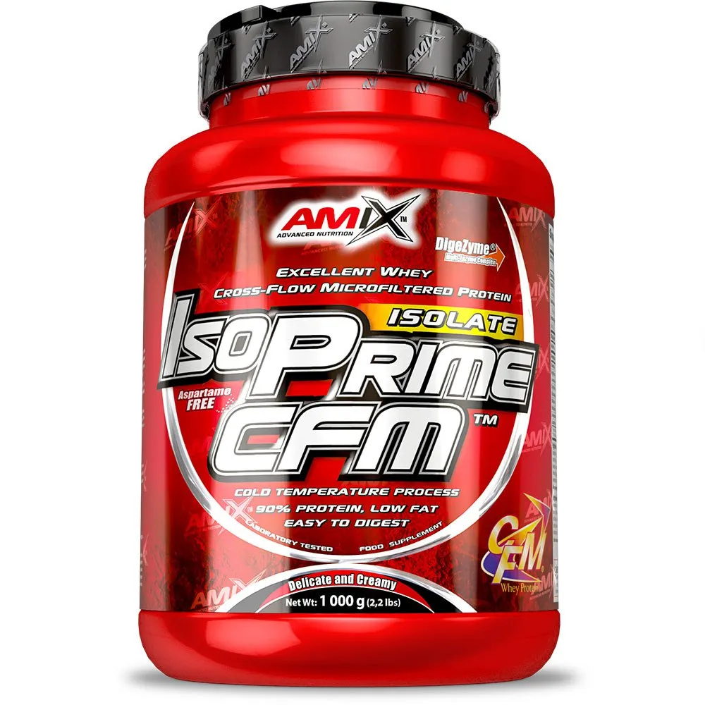 Amix Isoprime Cfm Isolate Vassleproteinisolat Grönt äpple Och Kanel 1kg, Red, One Size Amix Isoprime Cfm Isolate Vassleproteinisolat Grönt äpple Och Kanel 1kg, Red, One Size