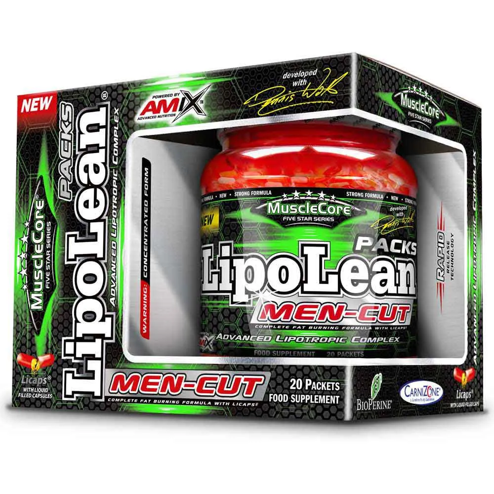 Amix Lipolean Men-cut Fettförbrännare 20 Enheter, One size