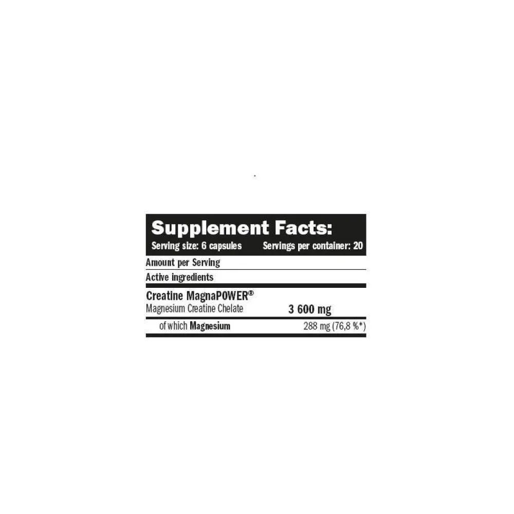 Amix Magna Power Kreatinkapslar 120 Enheter, Uncolor, One Size Amix Magna Power Kreatinkapslar 120 Enheter, Uncolor, One Size