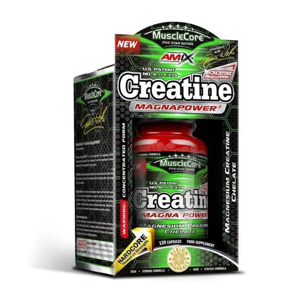 Amix Magna Power Kreatinkapslar 120 Enheter, Uncolor, One Size Amix Magna Power Kreatinkapslar 120 Enheter, Uncolor, One Size