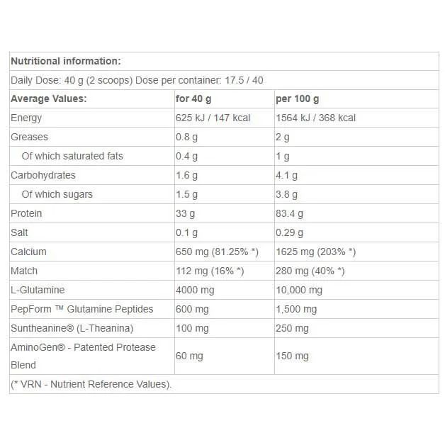 Amix Micellär Hd-kasein Dubbel Choklad 1.6kg, One size