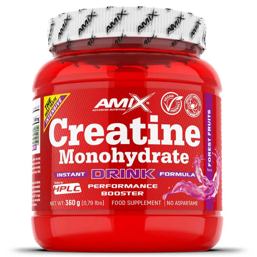 Amix Monohydrate Kreatinpulver Vilda Bär 360g, One size