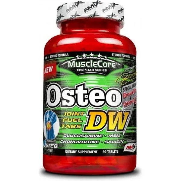 Amix Musclecore Osteo Dw Tabletter 90 Enheter, White, One Size