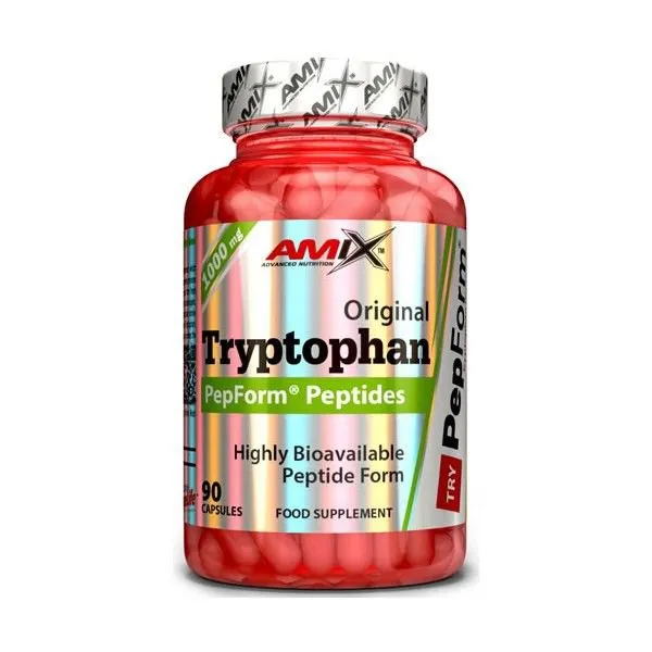 Amix Pepform Tryptophan Kapslar 90 Enheter, White, One Size
