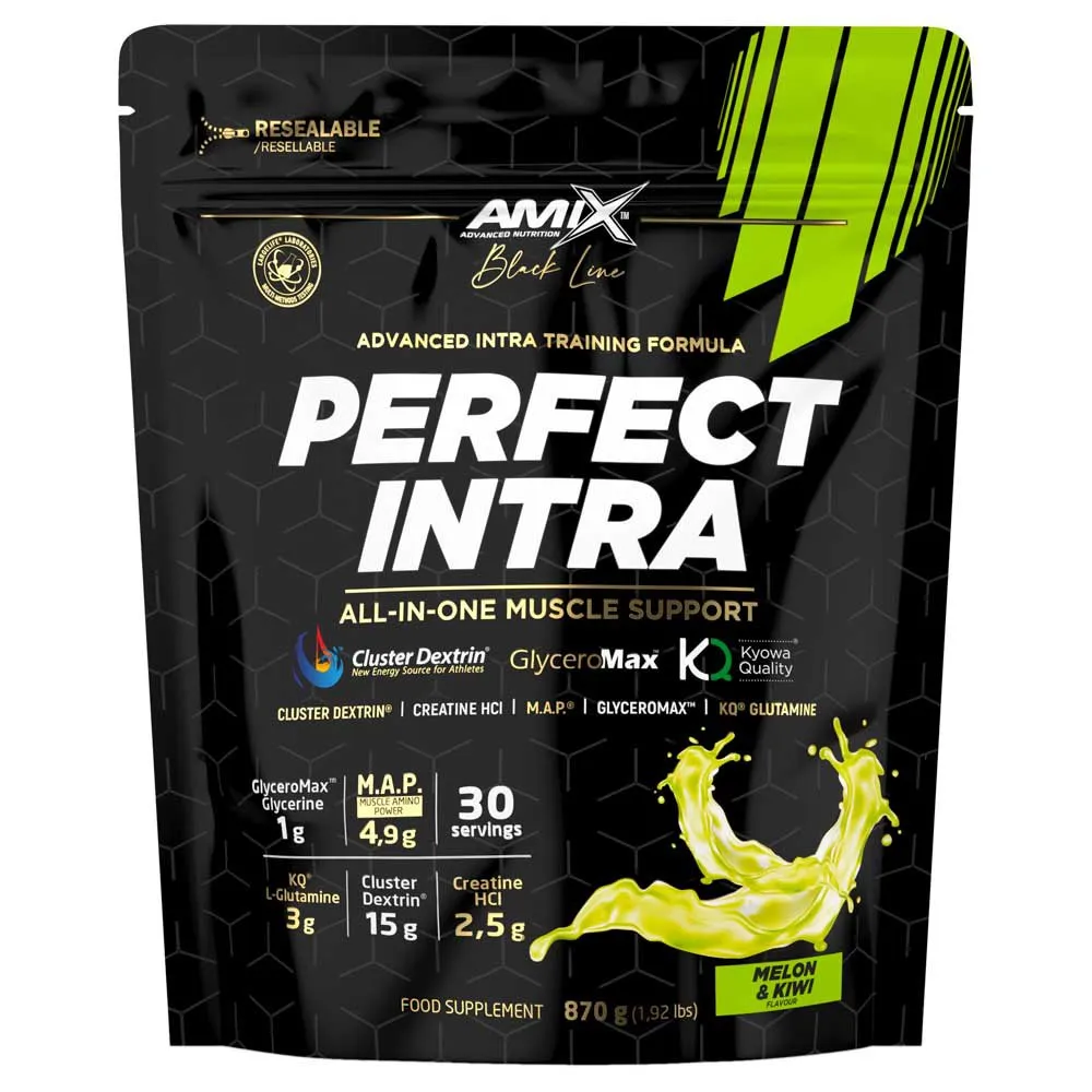 Amix Perfect Intra Kolhydratpulverdricka Melon Och Kiwi 870g, One size