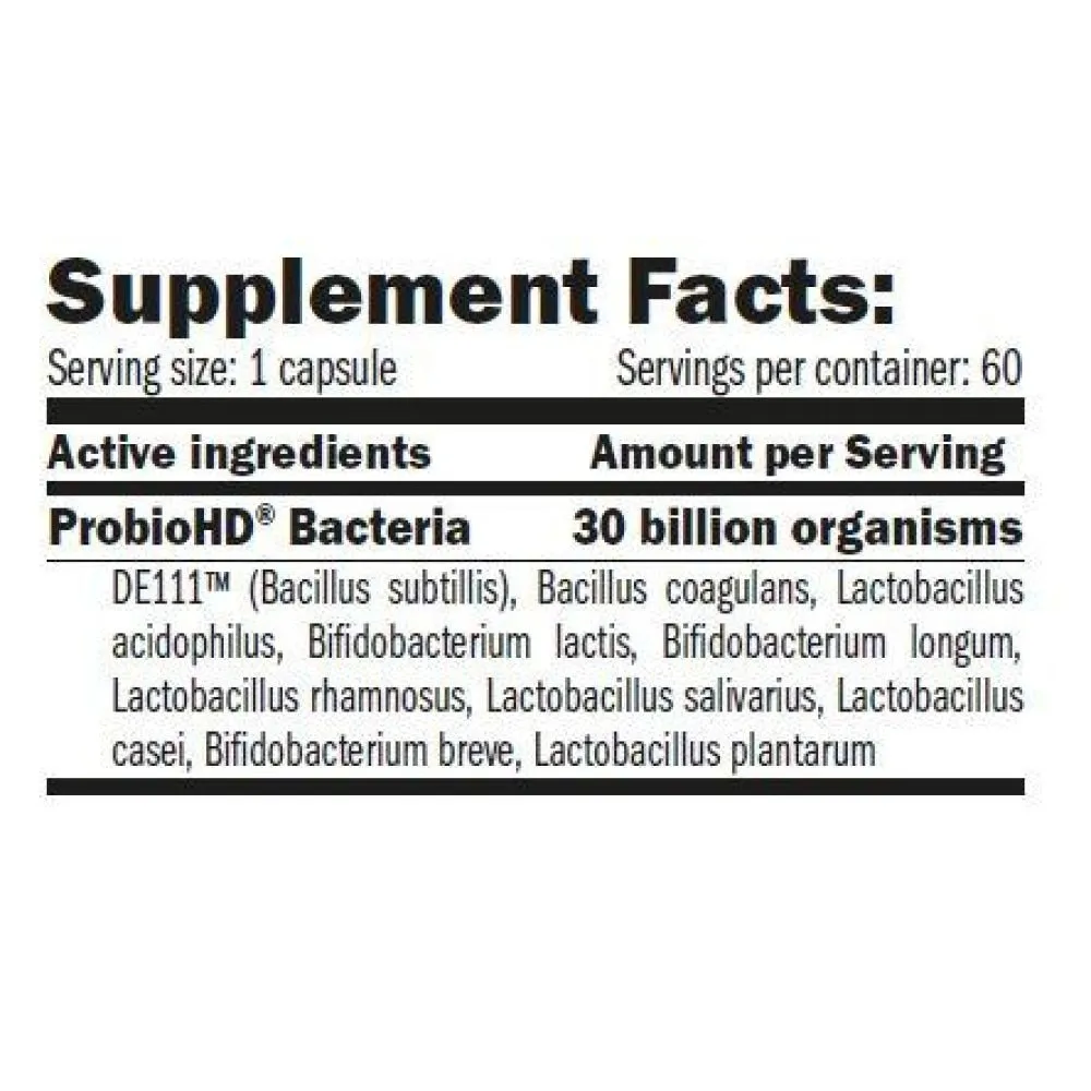 Amix Probio Hd Vitamins Kapslar 60 Enheter, Uncolor, One Size