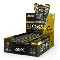 Amix Quick Låda Med Energigeler Citron 45g 40 Enheter