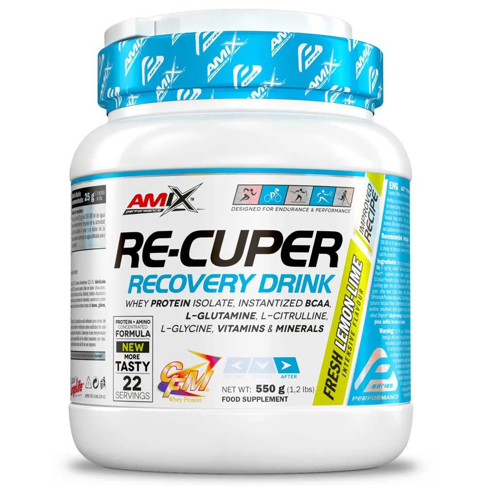 Amix Re-cuper återhämtning Lime Och Citron 550g, One size Amix Re-cuper återhämtning Lime Och Citron 550g, One size