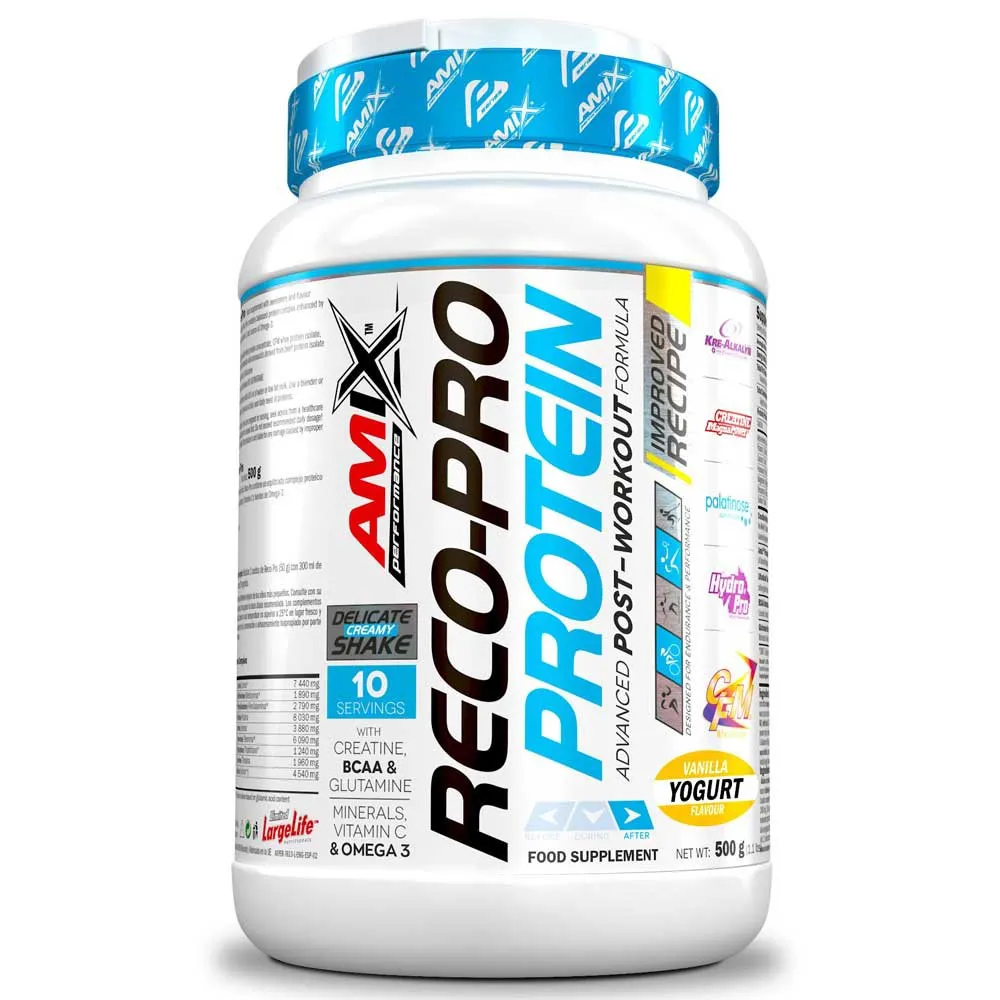 Amix Reco Pro Proteinpulver För Dryck Vanilj Yoghurt 500g, One size Amix Reco Pro Proteinpulver För Dryck Vanilj Yoghurt 500g, One size