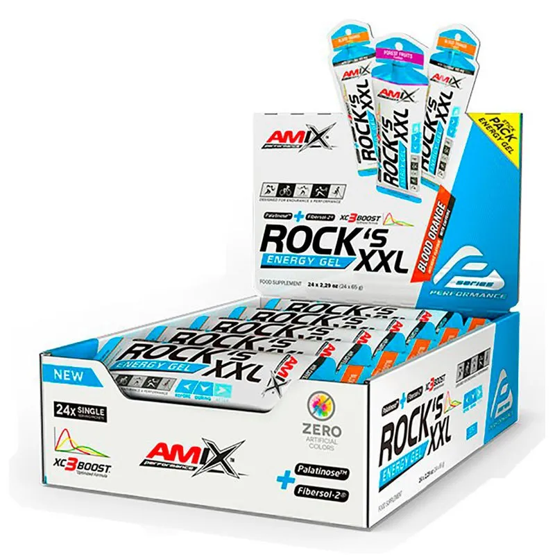 Amix rocks Gel XXL With Caffeine, Blue, One Size
