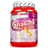 Amix Shake 4 Fit & Slim Viktstyrning Jordgubbe 1kg Amix Shake 4 Fit & Slim Viktstyrning Jordgubbe 1kg