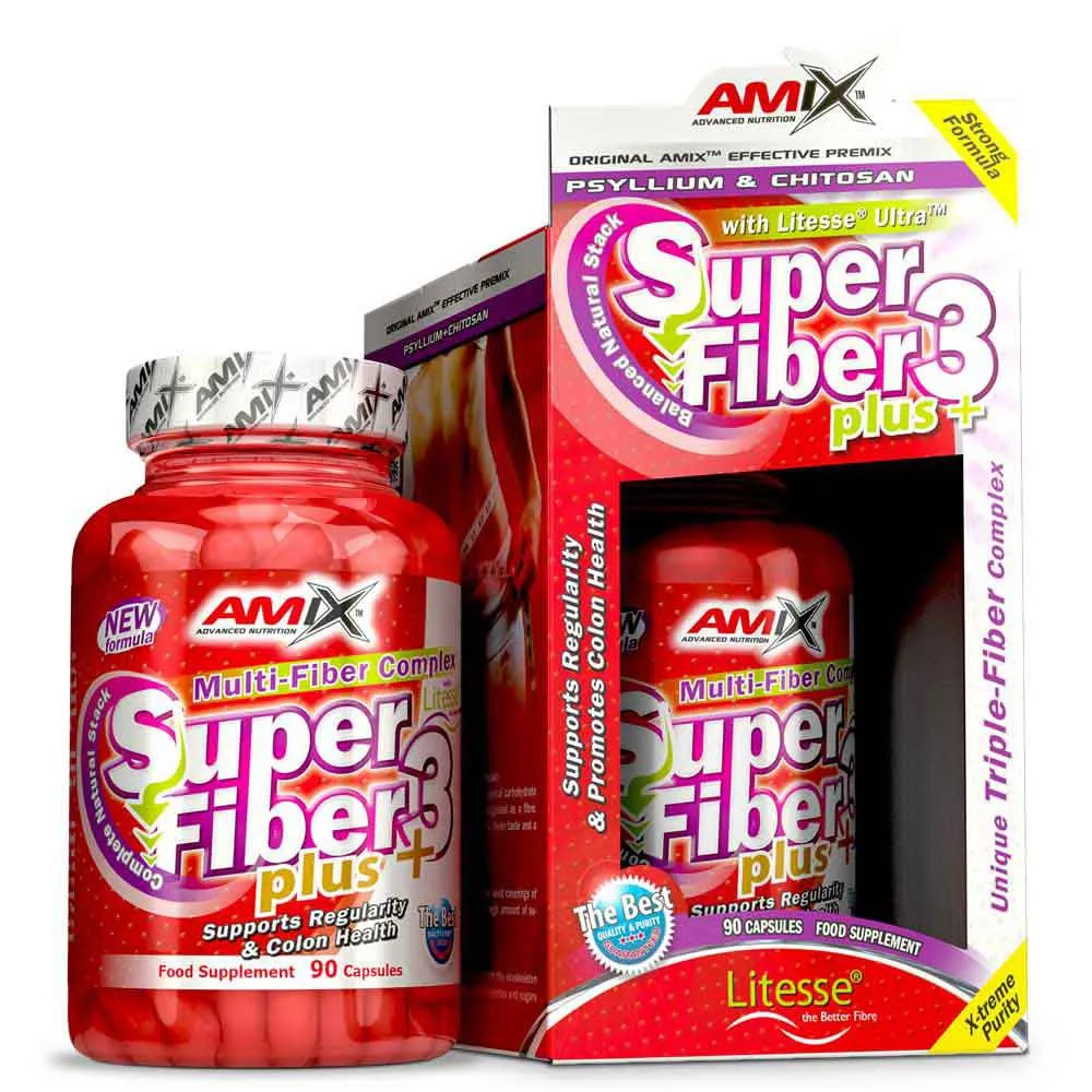 Amix Super Fiber3 Plus Kapslar 90 Enheter, One size