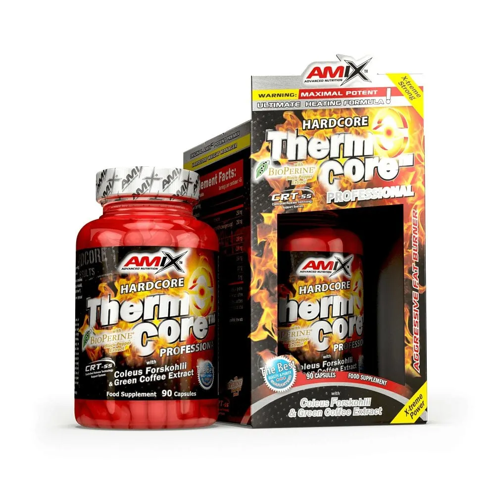 Amix Thermocore Fettförbrännare 90 Enheter, Uncolor, One Size