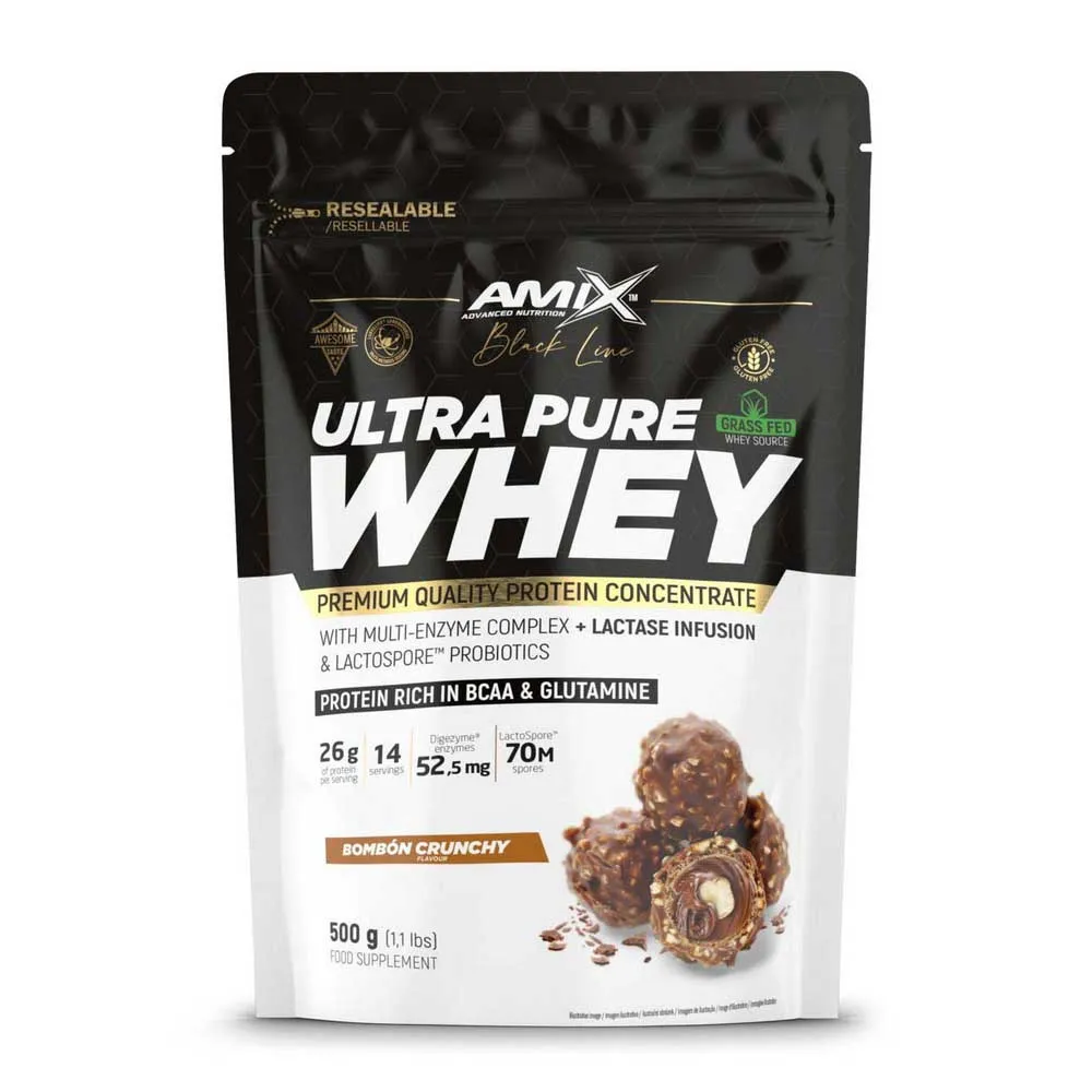 Amix Ultra Pure Whey 500g Protein Choklad, One size