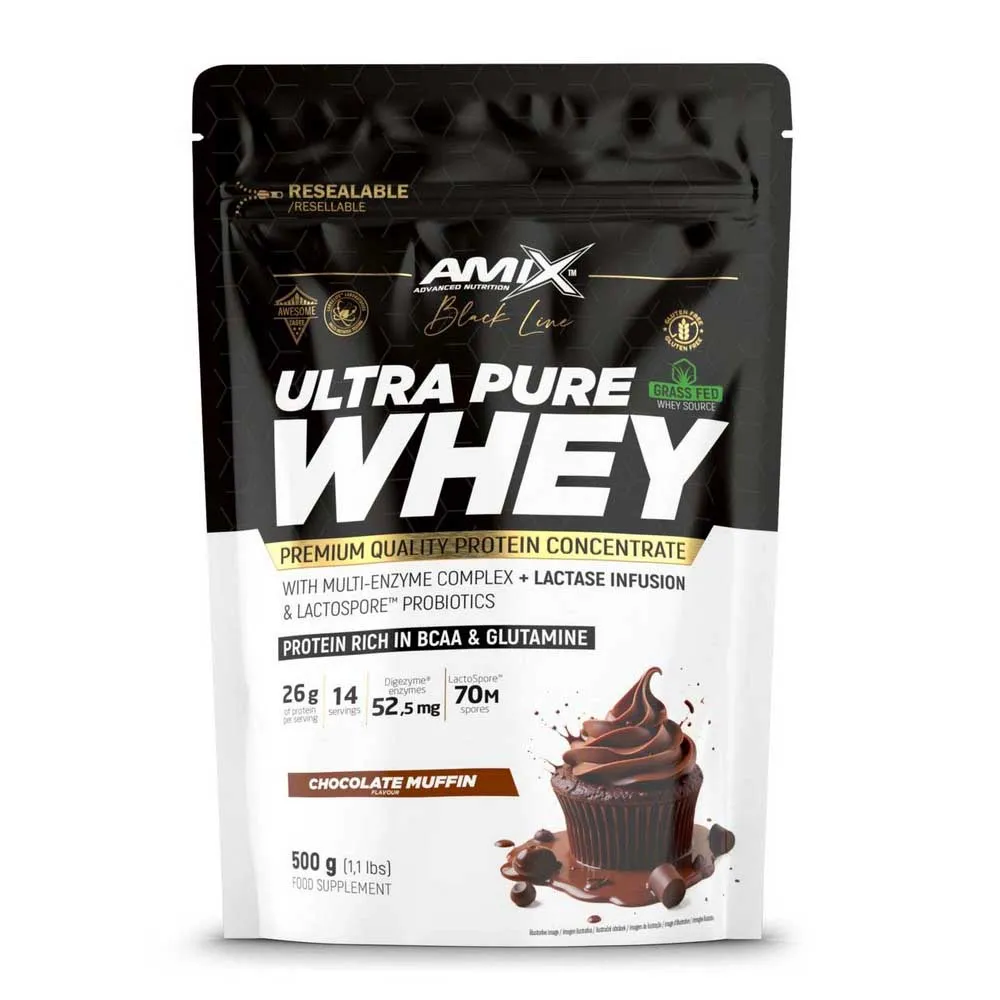 Amix Ultra Pure Whey 500g Protein Chokladmuffin, One size