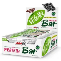 Amix Vegan Protein 45g Chocolat Energibar Låda 20 Enheter Amix Vegan Protein 45g Chocolat Energibar Låda 20 Enheter