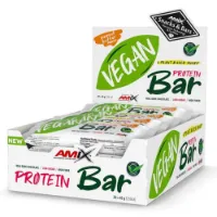 Amix Vegan Protein 45g Energibar Låda 20 Enheter