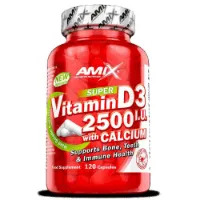 Amix Vitamin D3 2500 Iu Witch Calcium Kapslar 120 Enheter Amix Vitamin D3 2500 Iu Witch Calcium Kapslar 120 Enheter