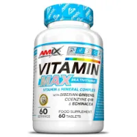 Amix Vitamin Max Tabletter Neutral Smak 60 Enheter Amix Vitamin Max Tabletter Neutral Smak 60 Enheter