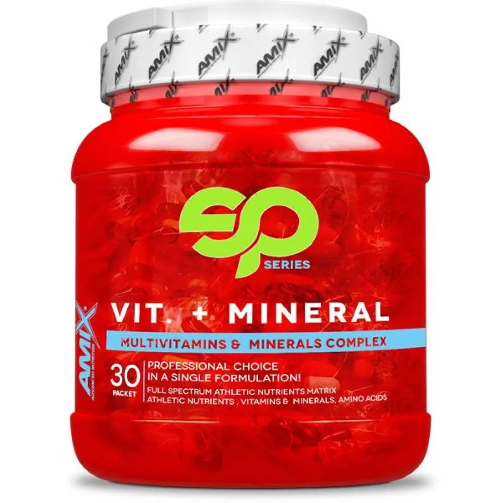 Amix Vitamins&minerals Tablettask Neutral Smak 30 Enheter, One size
