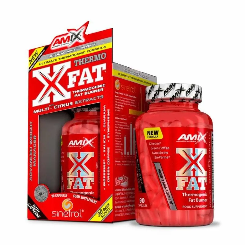 Amix X Fat Thermogenic Fettförbrännare 90 Enheter, Uncolor, One Size