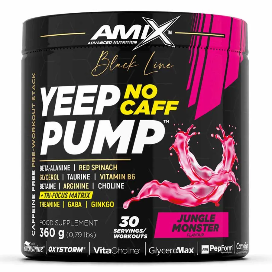 Amix Yeep Pump Jungle Monster Energidryckspulver 360g, One size