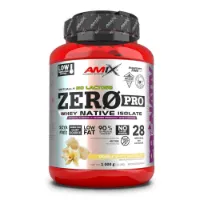 Amix Zeropro Proteinpulver För Dryck Dubbel Choklad Vit 1kg