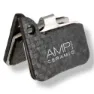AMP Sram 2019 Ceramic Skivbromsbelägg, Black, One Size