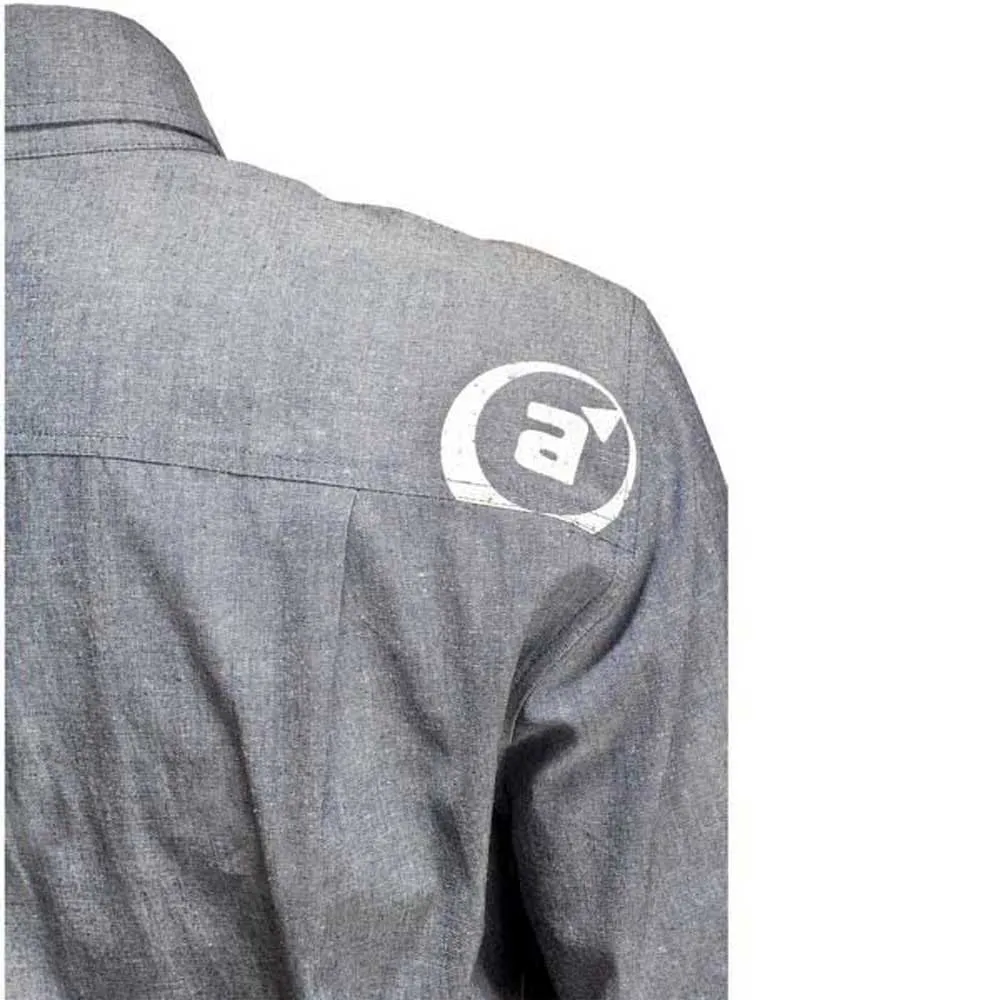 Amplifi Quality Goods Since 2009 Skjorta Med Långa ärmar, Denim, XL