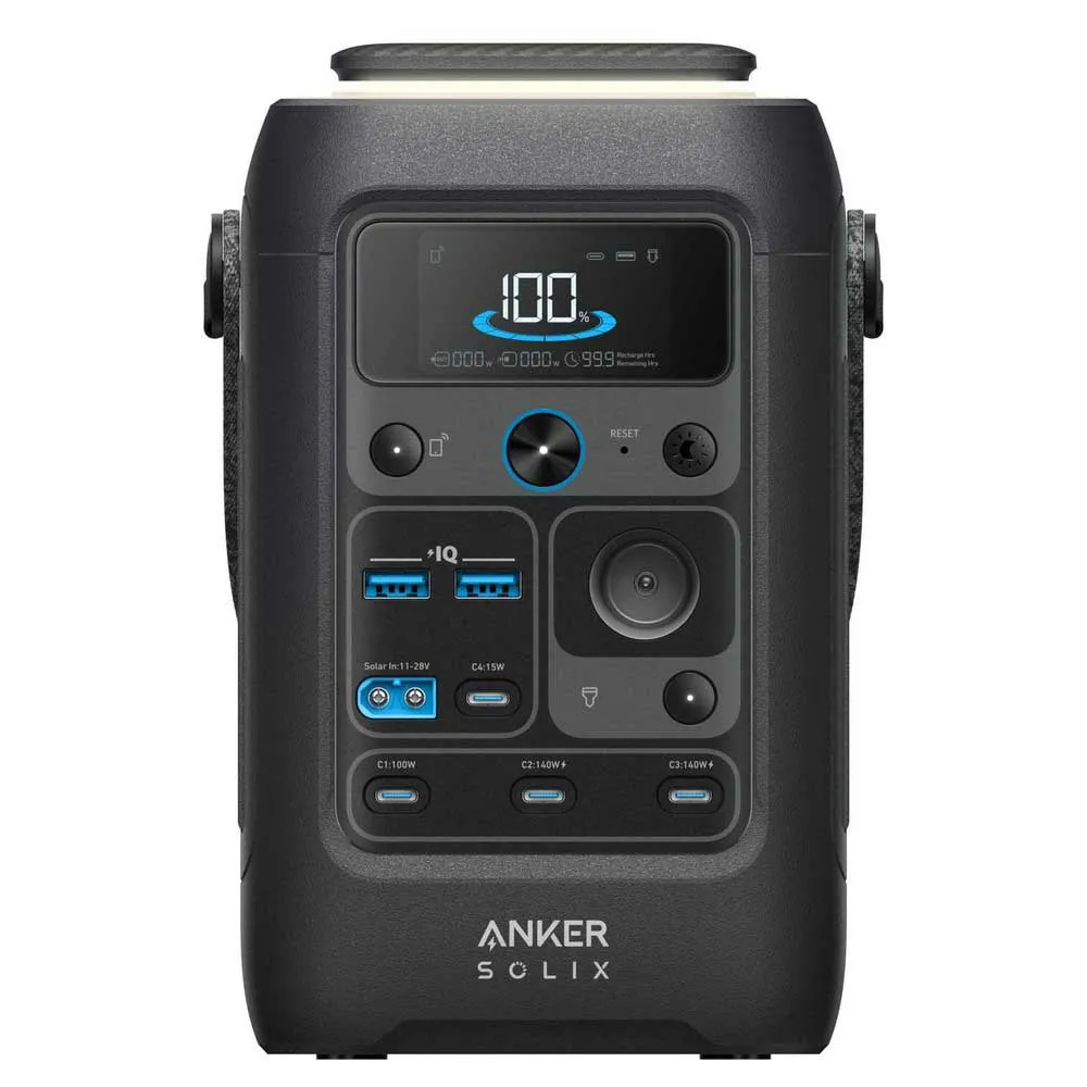 Anker Solix C300x Dc 288wh Bärbar Powerstation, Grey, One Size