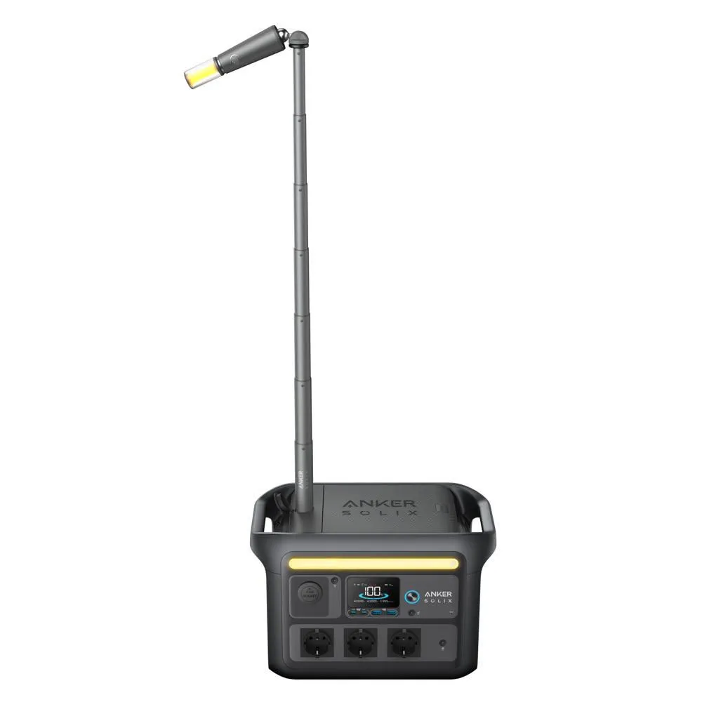 Anker Solix C800x 768wh Bärbar Kraftstation, Grey, One Size