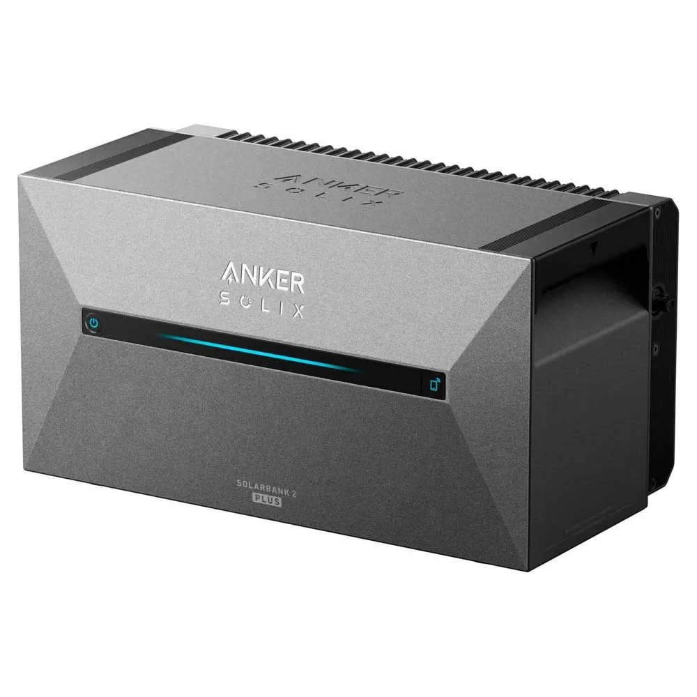 Anker Solix E1600 Plus Solcellsbank 1600wh, Grey, One Size