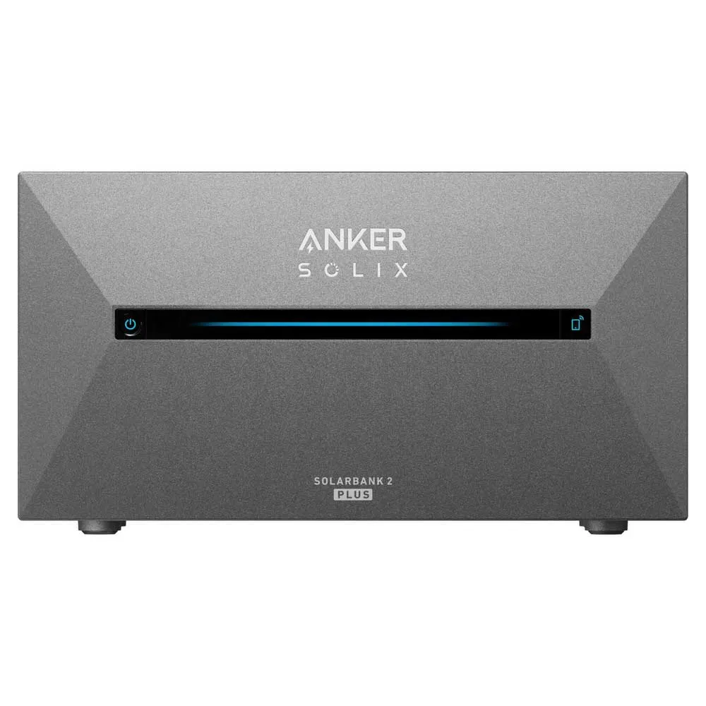Anker Solix E1600 Plus Solcellsbank 1600wh, Grey, One Size