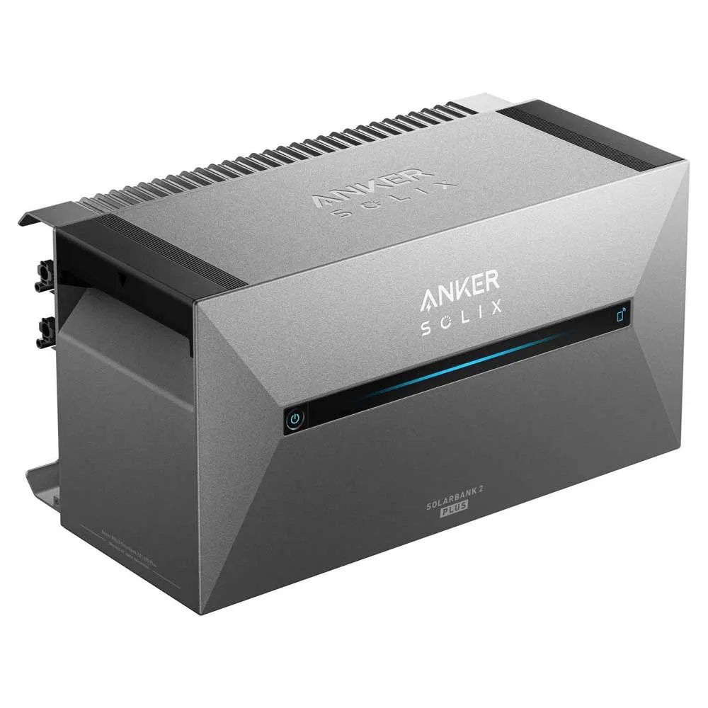 Anker Solix E1600 Plus Solcellsbank 1600wh, Grey, One Size