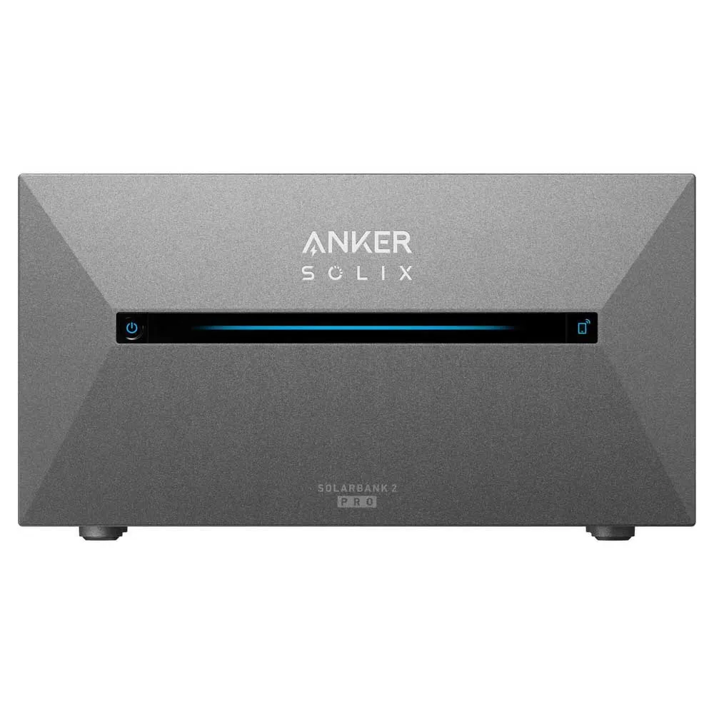 Anker Solix E1600 Pro Solcellsbank 1600 Wh, Grey, One Size