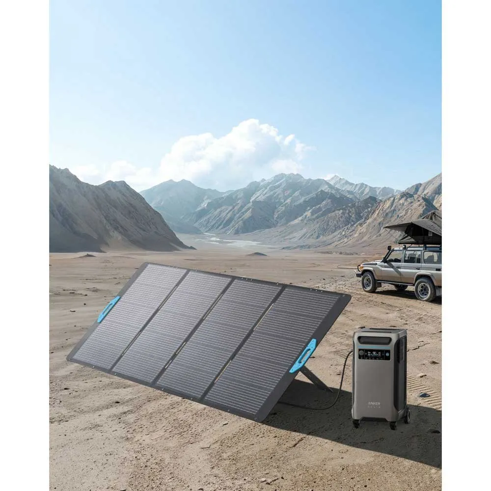 Anker Solix Ps400 Bärbar Solpanel 400w, Grey, One Size