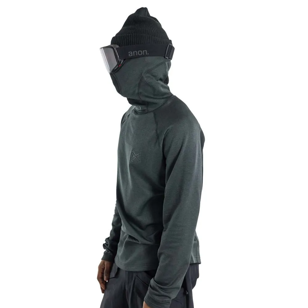 Anon Mfi Mdwt Långärmad Baslager, Black