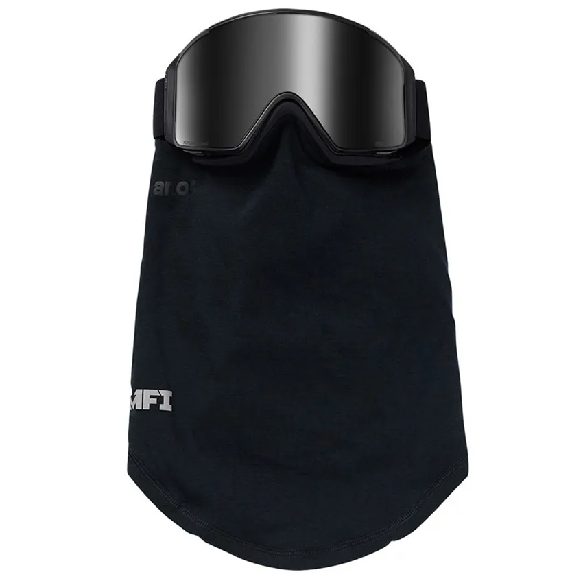 Anon Mfi Wool Halsvärmare, Black