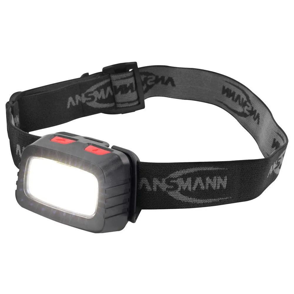 Ansmann Hd200b Pannlampa, Black, 185 Lumens