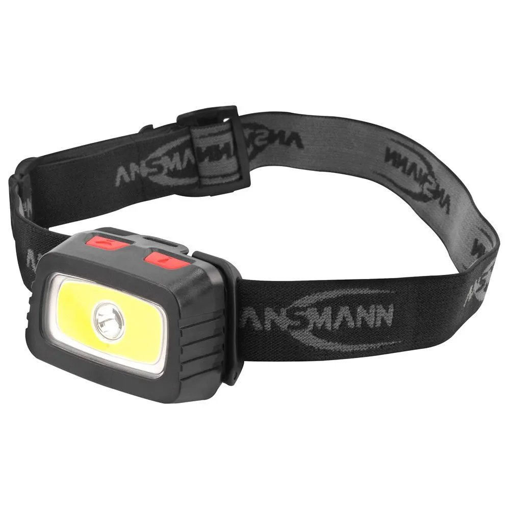 Ansmann Hd200b Pannlampa, Black, 185 Lumens