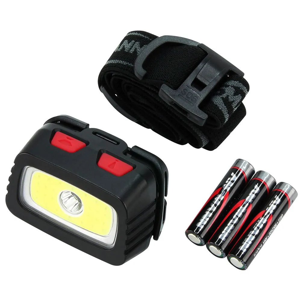 Ansmann Hd200b Pannlampa, Black, 185 Lumens