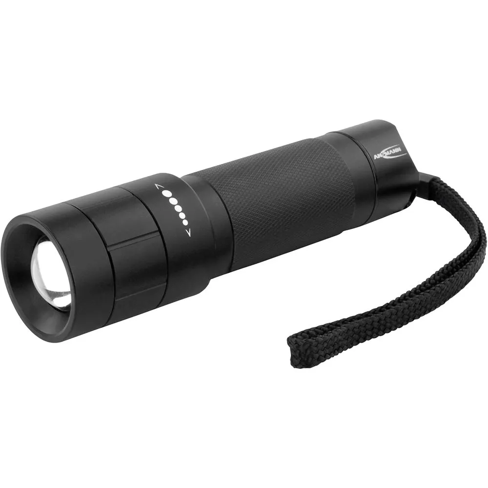 Ansmann M250f Framlampa, Black, 260 Lumen
