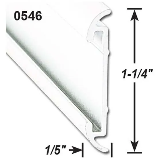 Ap Products Insats För Platt Listskena 2.43 M