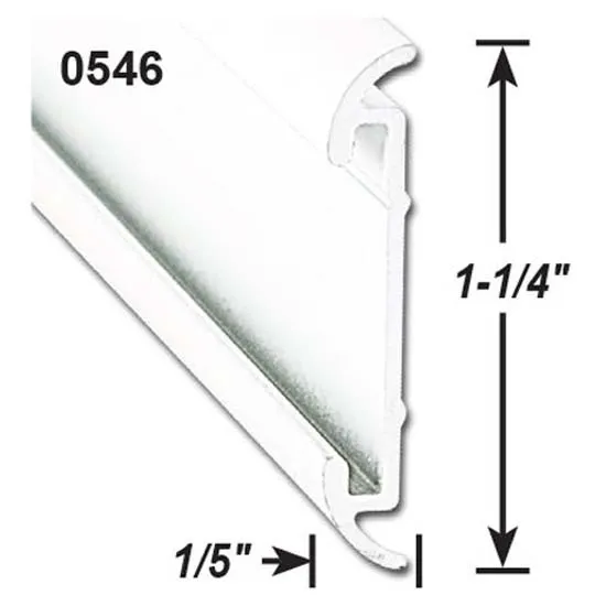 Ap Products Insats För Platt Listskena 2.43 M