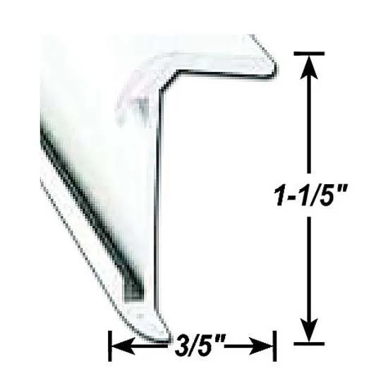 Ap Products Sätt I Hörnskenan 2.43 M, Polar white, One Size