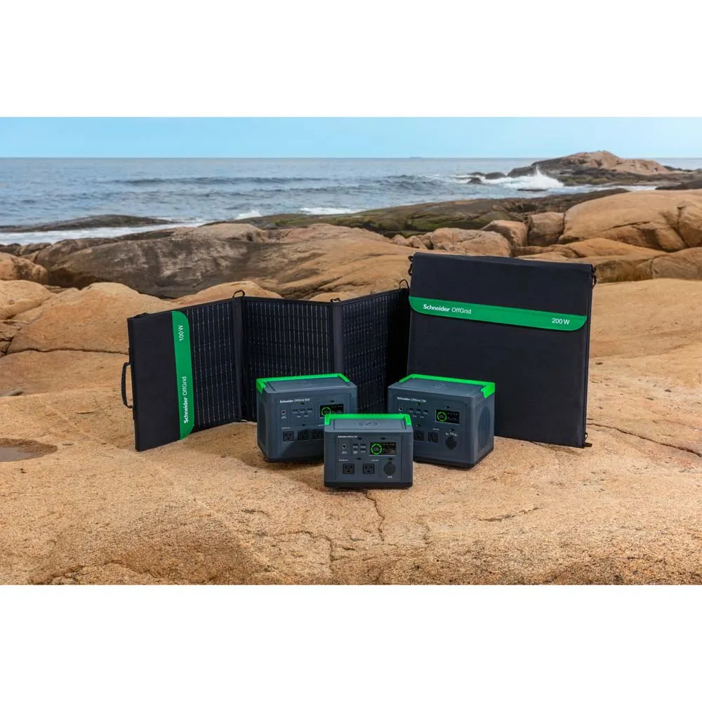Apc Offgrid 200w Solpanel, Black, One Size Apc Offgrid 200w Solpanel, Black, One Size