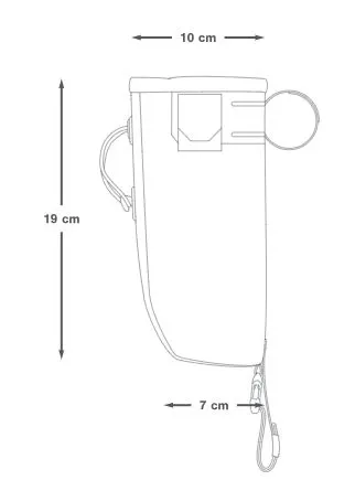 Apidura Backcountry Food Pouch 1.2L