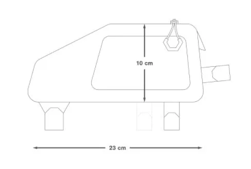 Apidura Backcountry Top Tube Pack